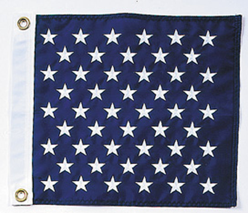 20X26 IN NYL-GLO US UNION JACK EMB