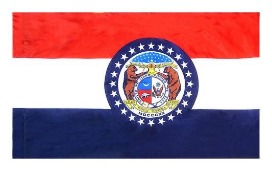 3X5 FT COL NYL-GLO MISSOURI