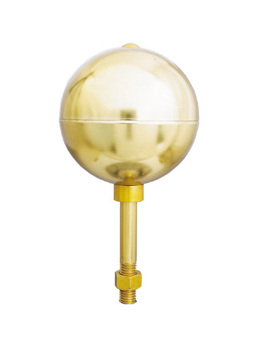 5 IN GOLD ANODIZED ALUM BALL