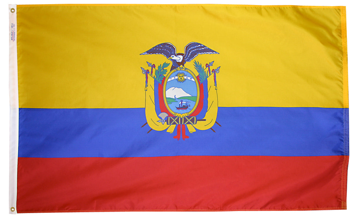 5X8 FT NYL-GLO ECUADOR GOVT