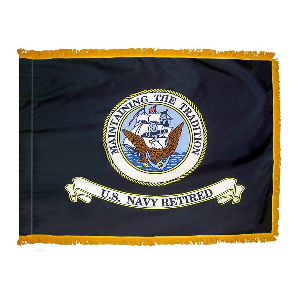 3X4 FT COL NYL-GLO USN RETIRED  FRG