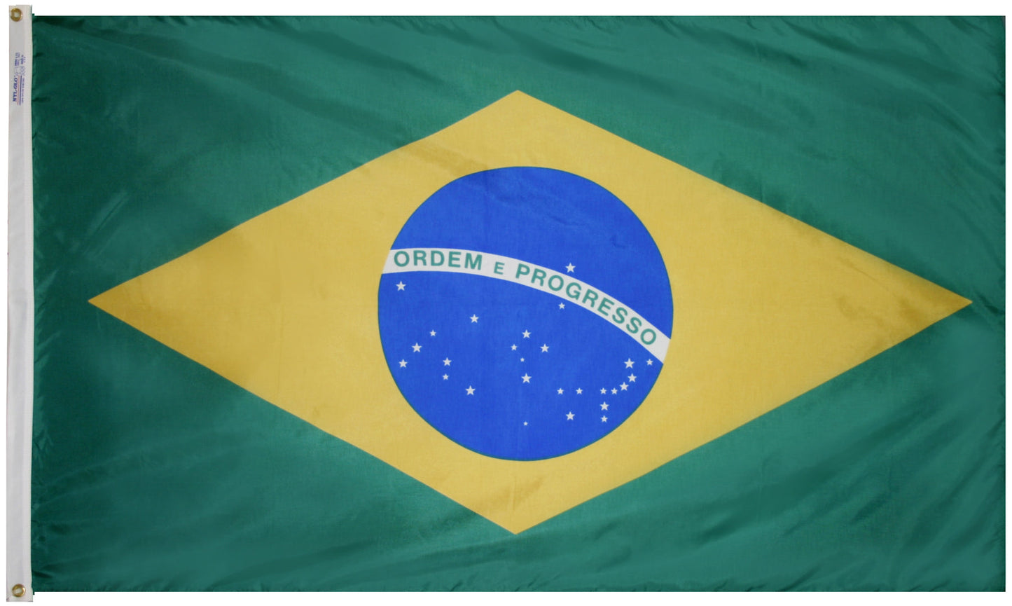 3X5 FT NYL-GLO BRAZIL
