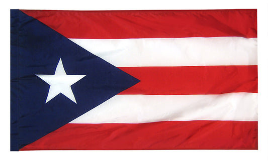 4X6 FT COL NYL-GLO PUERTO RICO