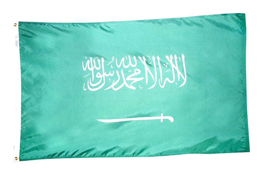 3X5 FT NYL-GLO SAUDI ARABIA