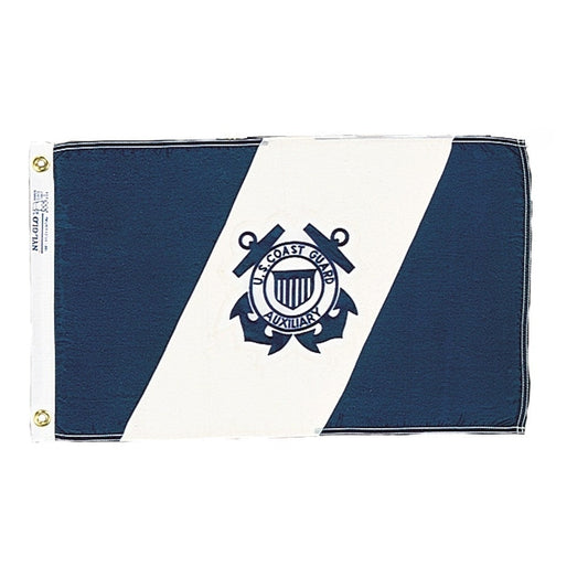 15X24 IN NYL-GLO USCG AUXILIARY