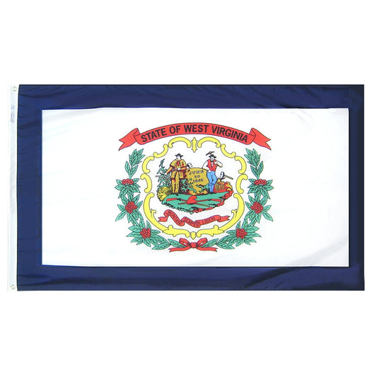 5X8 FT NYL-GLO WEST VIRGINIA