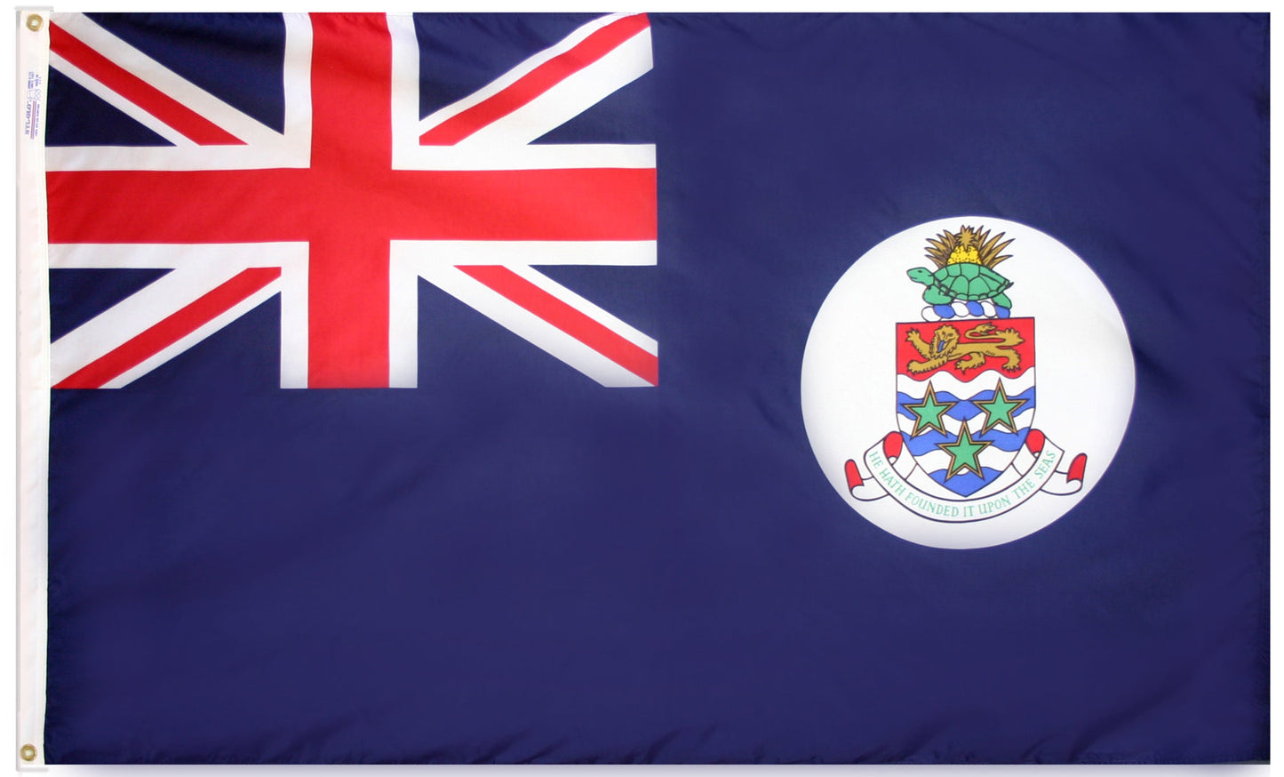 4X6 FT CAYMAN ISLANDS - BLUE W/WHITE DSK