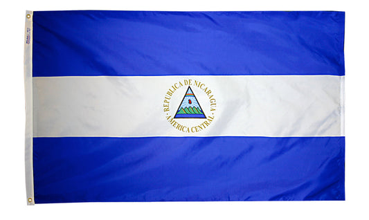 5X8 FT NYL-GLO NICARAGUA GOVT