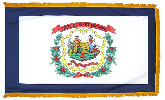 4X6 FT COL NYL-GLO WEST VIRGINIA FRG