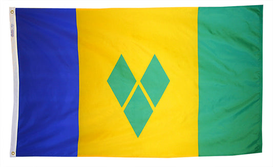 2X3 FT NYL-GLO ST VINCENT/GRENADINES