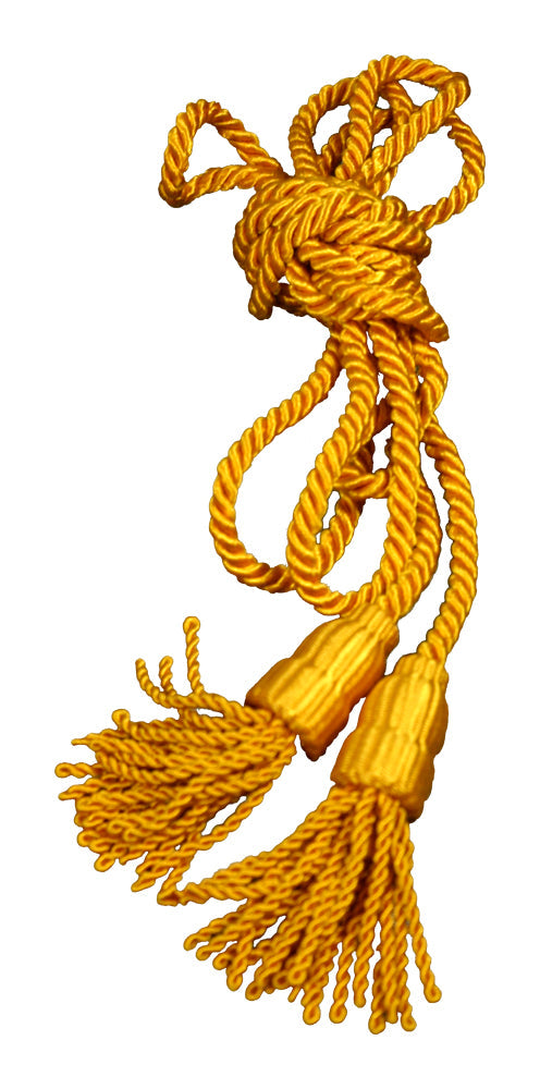 5 IN GOLD CORD AND TASSEL-GOLDEN YELLOW