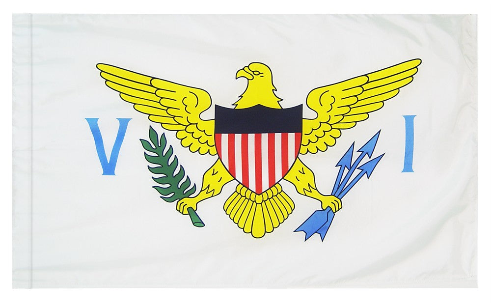 4X6 FT COL NYL-GLO VIRGIN ISLANDS