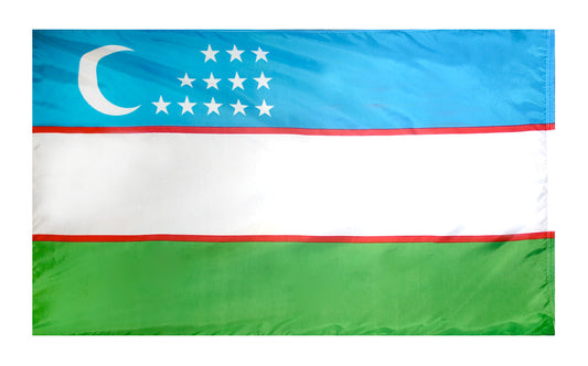 5X8 FT NYL-GLO UZBEKISTAN